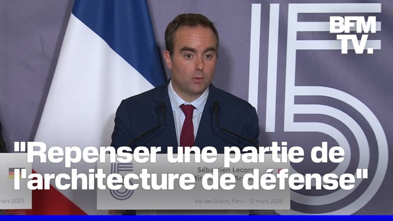 Défense européenne, Ukraine... La conférence de presse de Sébastien Lecornu, ministre des Armées