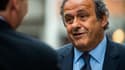 Michel Platini à Stockholm, le 26 juin 2019