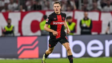Florian Wirtz, le meneur de jeu du Bayer Leverkusen, le 15 septembre 2023