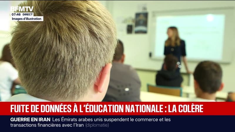 Fuite de données de l'éducation nationale: des questions soulevées sur la sécurité des enseignants