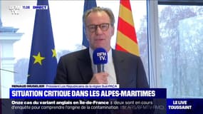 Couvre-feu: selon le président de la région Sud-PACA Renaud Muselier, "passer de 20h à 18h n'a rien changé" sur la courbe épidémique