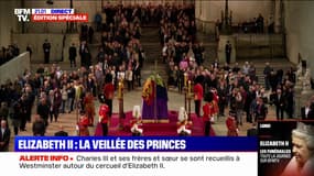 Elizabeth II: la famille royale quitte Westminster Hall après s'être recueillie