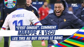 France 0-0 (5tab3) Portugal : "C'est dingue", comment Mbappé a vécu les tirs au but depuis le banc