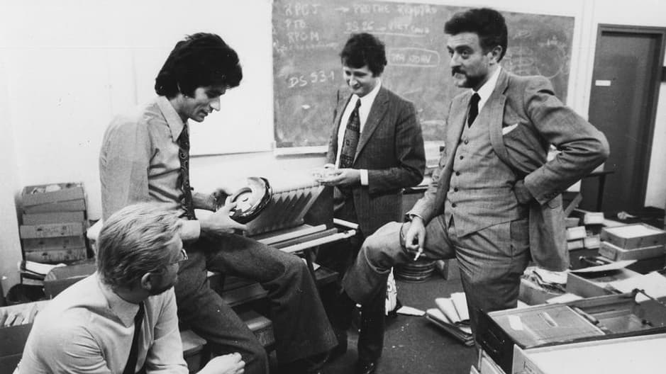 Maurice Lévy en bas à gauche en 1972 à ses débuts chez Publicis Maurice Lévy en bas à gauche en 1972 à ses débuts chez Publicis