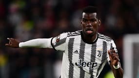 Le milieu de terrain de la Juventus Paul Pogba 