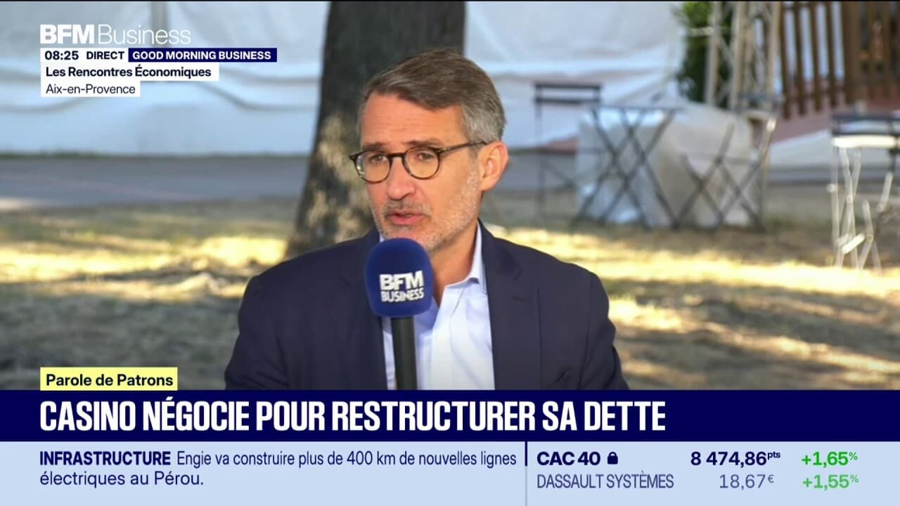 Casino négocie pour restructurer sa dette