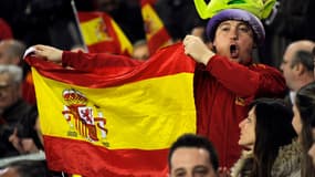 Un supporter espagnol