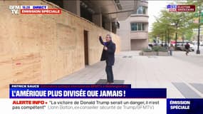 Élection américaine: des palissades installées pour protéger certains bâtiments à Washington 