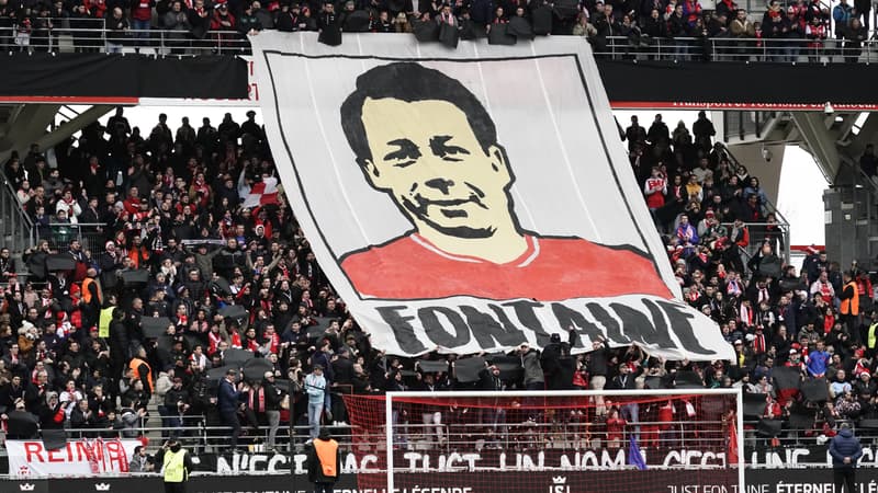 Le Stade de Reims inaugure une statue de Just Fontaine sur le parvis du stade Auguste-Delaune