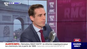 "Le système universel devra être équilibré structurellement, sur le plan financier. Les partenaires sociaux ont un rôle à jouer" estime Jean-Baptiste Djebbari