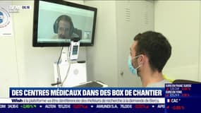 La France qui résiste : Des centres médicaux dans des box de chantier par Claire Sergent - 24/11