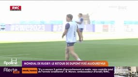Mondial de Rugby: le retour de Dupont fixé aujourd'hui