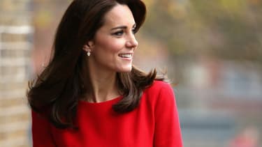 Kate Middleton au Royame-Uni en décembre 2015