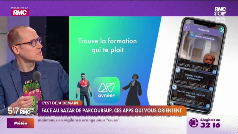 C'est déjà demain - Face au bazar de parcoursup, ces apps qui vous orientent