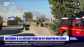 Un incendie à la déchetterie de Saint-Martin-de-Crau