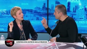 "Vous savez à combien est le SMIC ?" Mourad Boudjellal et Clémentine Autain n’ont pas du tout la même réponse.