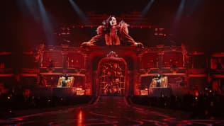 Lady Gaga, à l'Accor Arena de Paris, le 17 novembre 2025.