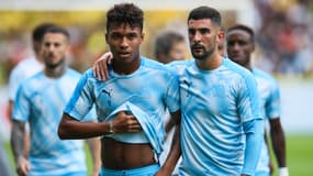 Boubacar Kamara et Alvaro Gonzalez.
