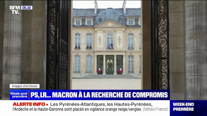 PS, LR... Emmanuel Macron a consulté les différents groupes politiques ce vendredi, à la recherche d'un compromis