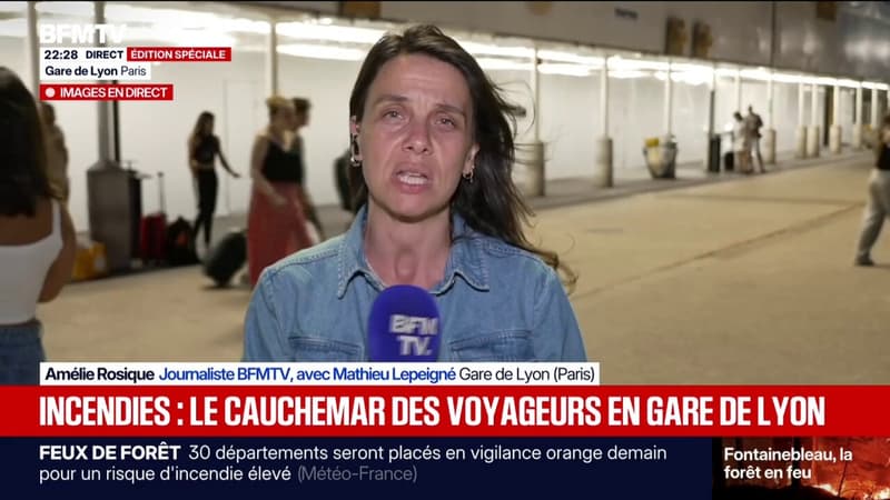 Incendies: le cauchemar des voyageurs en gare de Lyon