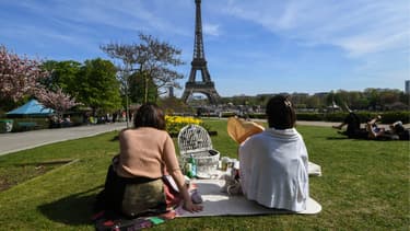 Les jardins du Trocadéro.