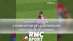 Le petit pont de l'humiliation de la défenseure portugaise de Levante