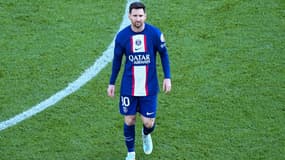Lionel Messi avec le PSG en novembre 2022