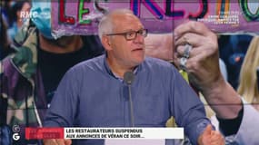 Covid-19 : "Pourquoi on me ferme mon restaurant alors qu'on peut continuer à manger à 30 chez soi !" Johnny Blanc 