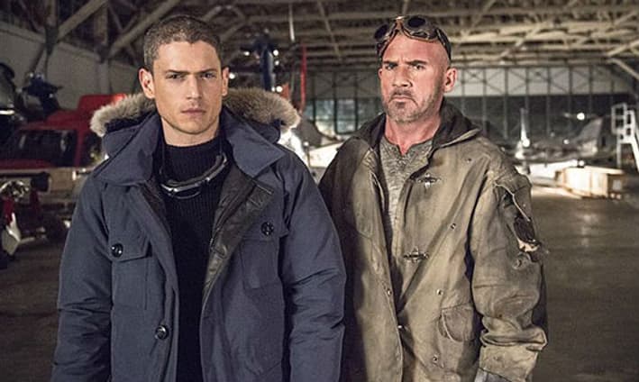 Wentworth Miller et Dominic Purcell se retrouvent dans "DC: Legends of Tomorrow"