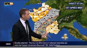 La météo pour ce vendredi 13 novembre 2015