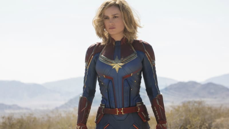 Brie Larson dans la peau de Captain Marvel