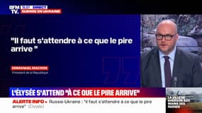 Guerre en Ukraine: l'Élysée s'attend à "ce que le pire arrive" 