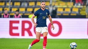 Adrien Rabiot avec l'équipe de France, le 12 septembre 2023