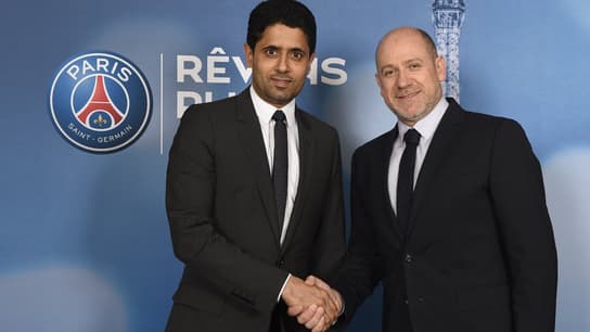 Nasser Al-Khelaïfi et Antero Henrique (PSG)