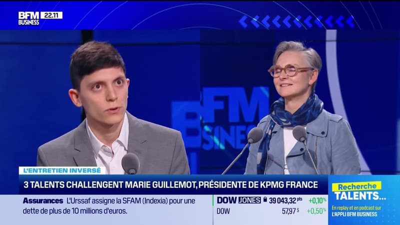 L'entretien inversé : trois talents challengent Marie Guillemot, président de KPMG en France - 13/03