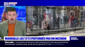 Marseille: les tramways T2 et T3 perturbés en raison d'un incendie