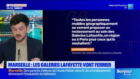 "La situation n'est plus tenable": les Galeries Lafayette vont fermer leurs magasins à Marseille