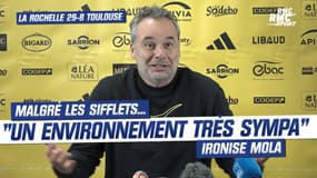 La Rochelle 29-8 Toulouse: "Tant que je suis détesté" Mola magnanime sur les sifflets rochelais