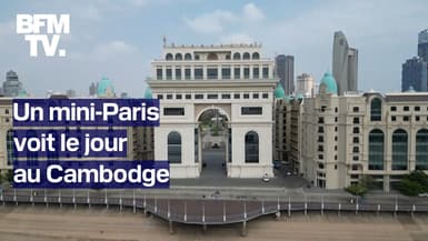Arc de Triomphe, immeubles haussmanniens… découvrez le "mini-Paris" de Phnom Penh destiné aux ultrariches