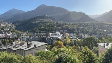 Vue de la ville de Briançon.