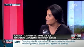 Aquarius: "On ne doit pas faire la politique de l'autruche, la réunionnite, c'est pour après", exhorte la députée Sonia Krimi