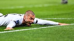 L'attaquant turc Burak Yilmaz, à Lens le 7 mai 2021