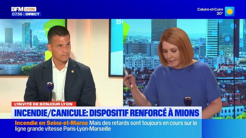 Mickael Paccaud, maire LR de Mions, est l'invité de BFM Lyon