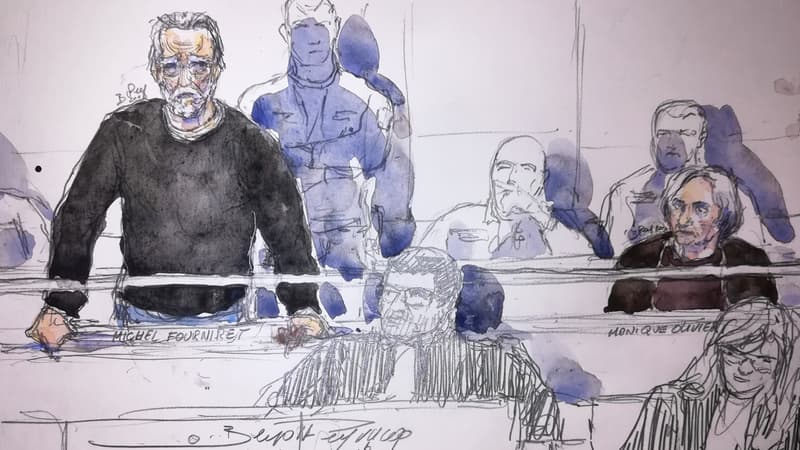 Michel Fourniret lors de son procès à la cour d'Assises de Versailles, le 13 novembre 2018.