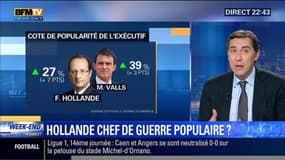 Brunet & Neumann: François Hollande est-il un chef de guerre populaire ?