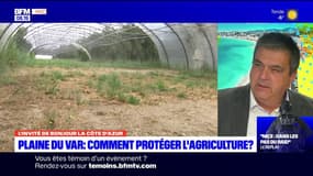 La Gaude: des agriculteurs s'opposent à la création d'un rond-point 