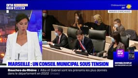 Marseille: un conseil municipal sous tension