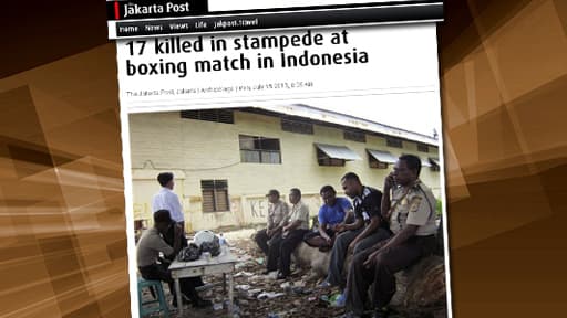 17 morts en Indonésie lors d'un match de boxe.