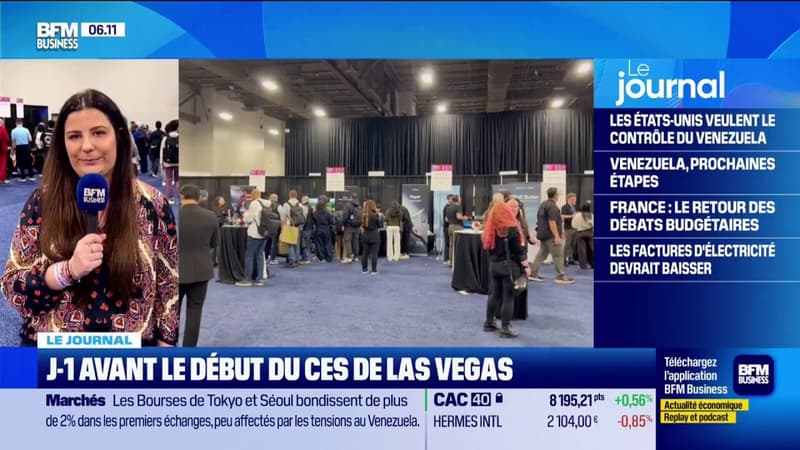 J-1 avant le début du CES de Las Vegas