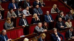 Le groupe RN le 23 octobre 2022 à l'Assemblée nationale 